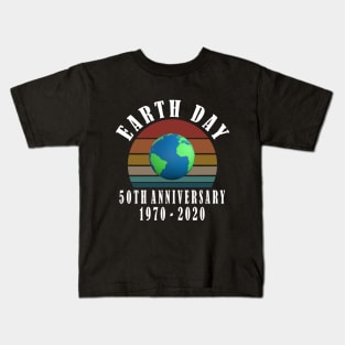 Earth Day 50th Anniversary 2020 Kids T-Shirt